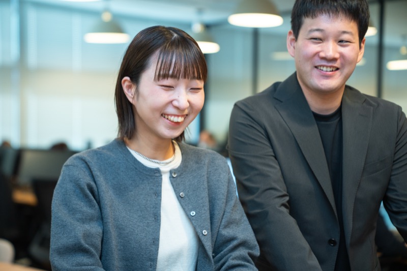 マーケティング担当の社員